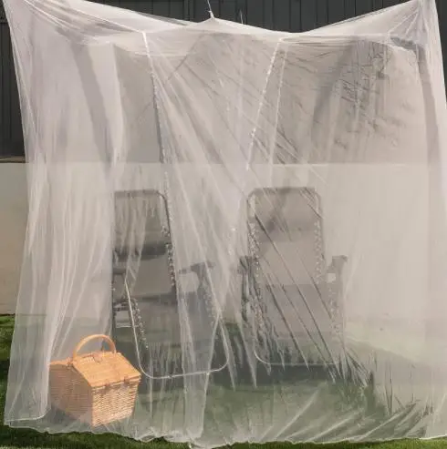 

Outdoor mosquito net travel portable outdoor hanging single-door nets is easy to install