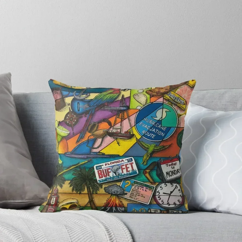 Чехол для подушки Parrotheads аниме 30x30 см