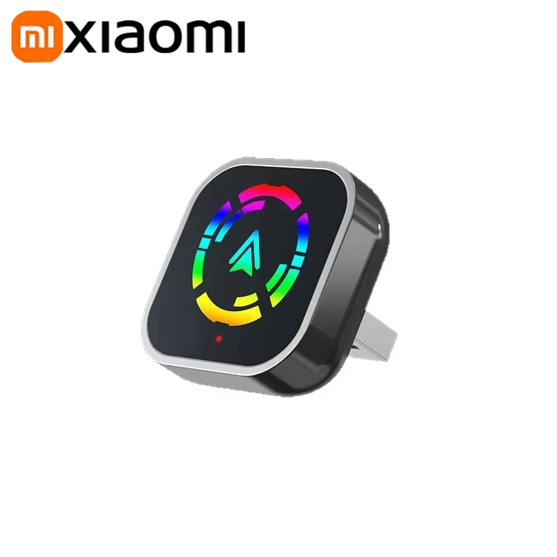 

Адаптер Carplay Беспроводной Carplay Android Auto Box Голосовое управление 2 в 1 Автоматическое подключение Стабильная вилка и вилка Проводной к беспроводу 2025 Новый