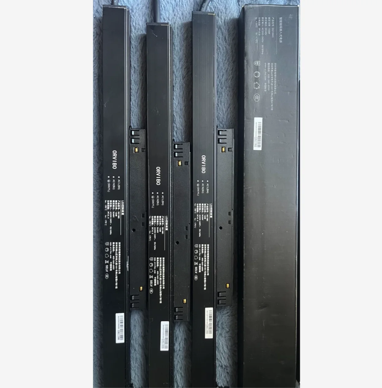 Фото ORVIBO DG10MC 150W Магнитный трековый блок питания, драйвер LED постоянного напряжения DC48V, встраиваемый источник питания №4