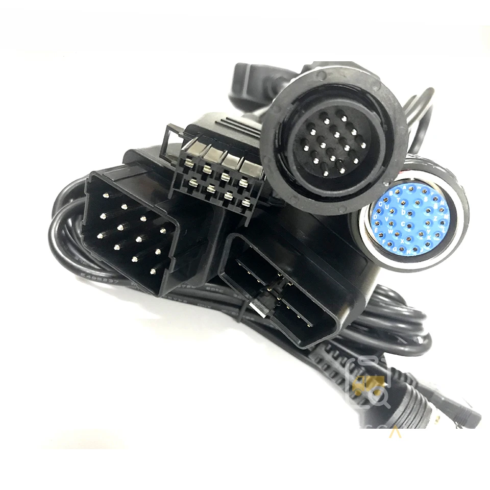 

Heavy Duty Diagnostic Cable for vocom 88890030 II Diagnostic Scanner construction Equipment Excavator Connector Cable