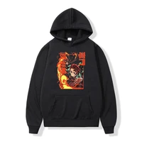 demon slayer sweatshirt anime hoodie agatsuma zenitsu printed hoodies cartoon harajuku casual hooded pullover men hoodey tops