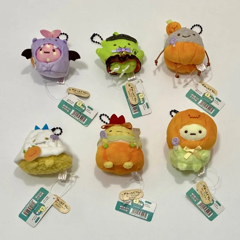 Фото Kawaii аниме San-X Sumikkogurashi Sumikko Gurashi мягкие игрушки Хэллоуин Pumking динозавр Rilakkuma плюшевый брелок детские подарки №5