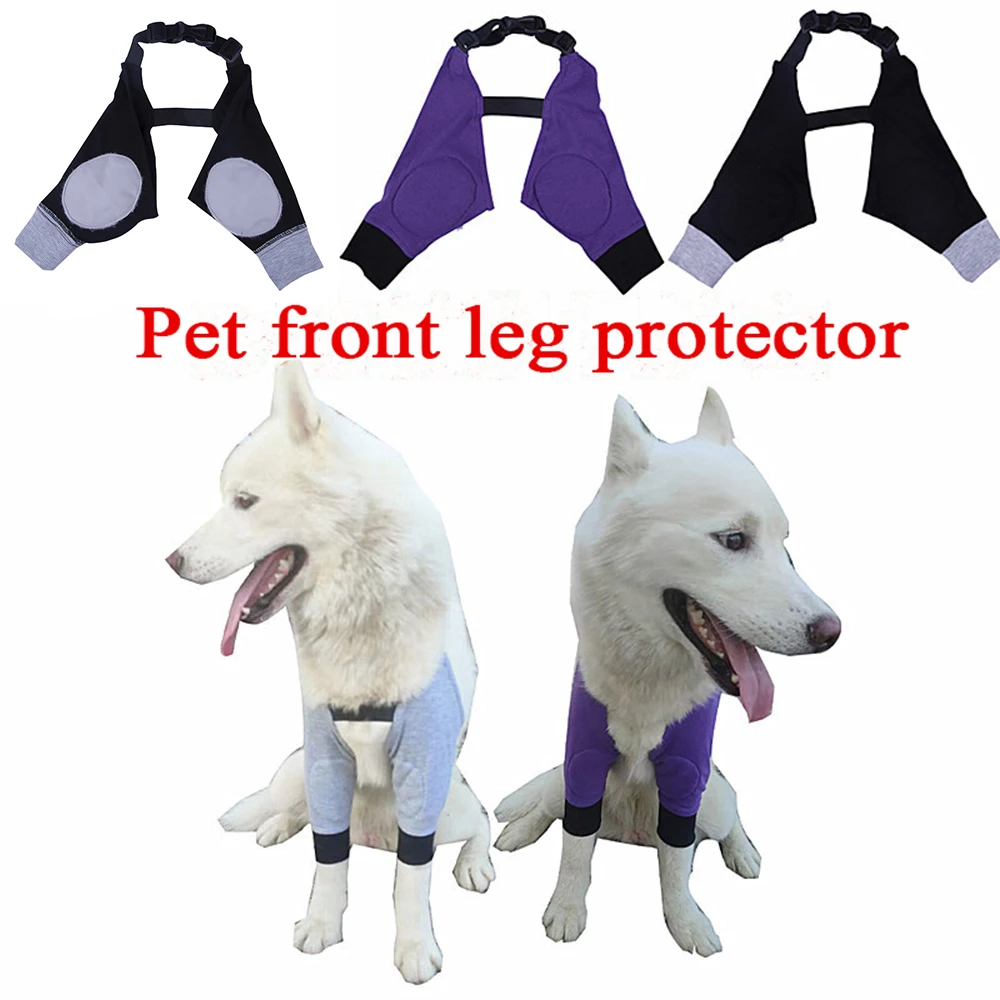 

Dog Elbow Sleeves Pad Dog Accessorie Recovery Bandage Dog Front Leg Knee Pad Dog Cold Warm Knee Pads Pain Relief Breathable