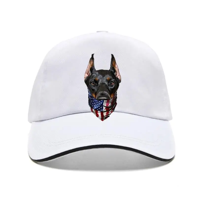 

New cap hat Patriotic Doberan In Ua Aerica Bandana Dog Brand New en Fahion an Cotton O Neck Top Tee Baseball Cap