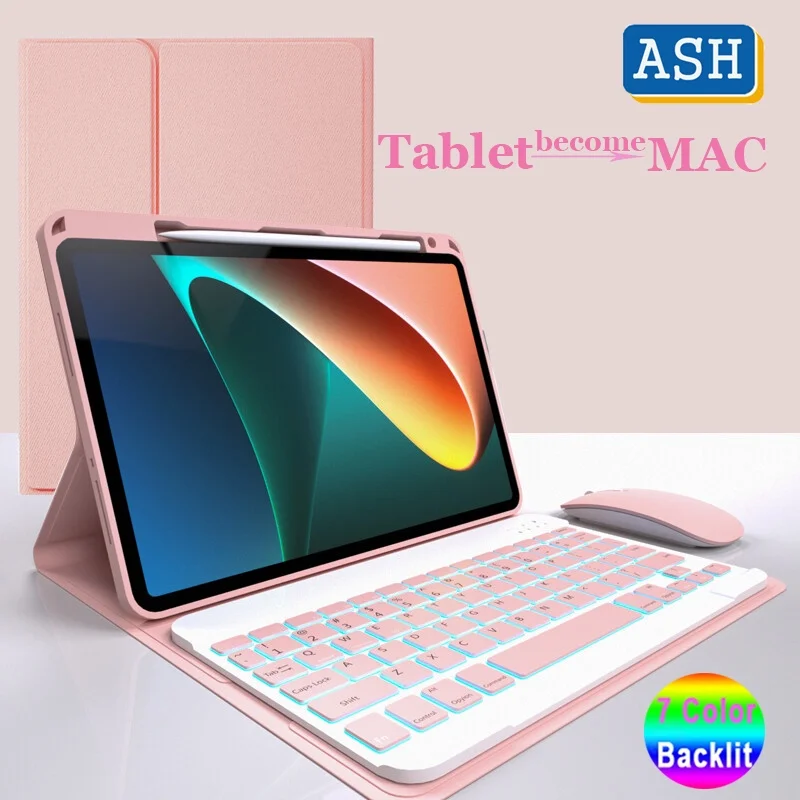 

Чехол для XiaoMi Pad 6 11 дюймов с подсветкой для Xiaomi MiPad 6 Pro 2023 для Xiaomi Pad 5 5 Pro 11 дюймов, мягкий чехол с держателем для карандашей