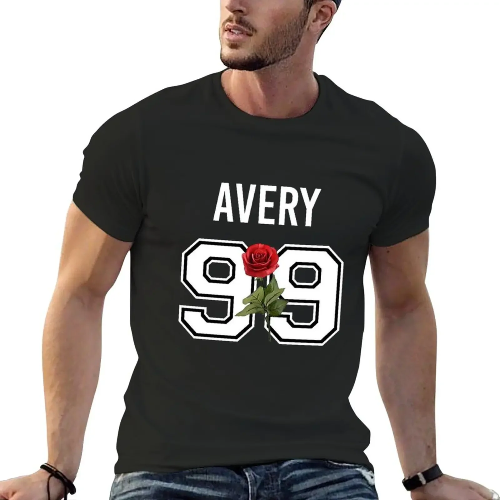 Футболка Avery футболки с рисунком рэпера аниме забавные для мужчин