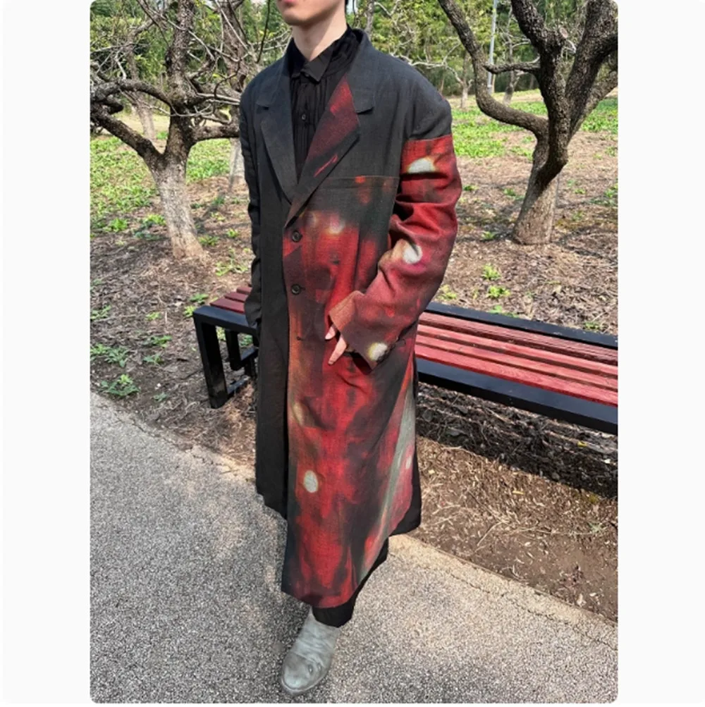 Новинка 2024 Повседневная Свободная Мужская ветровка FANDISHI в японском и корейском