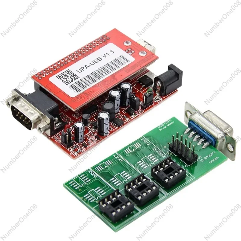 Основной блок программатора UPA USB V1.3 19 с полным адаптером модулей