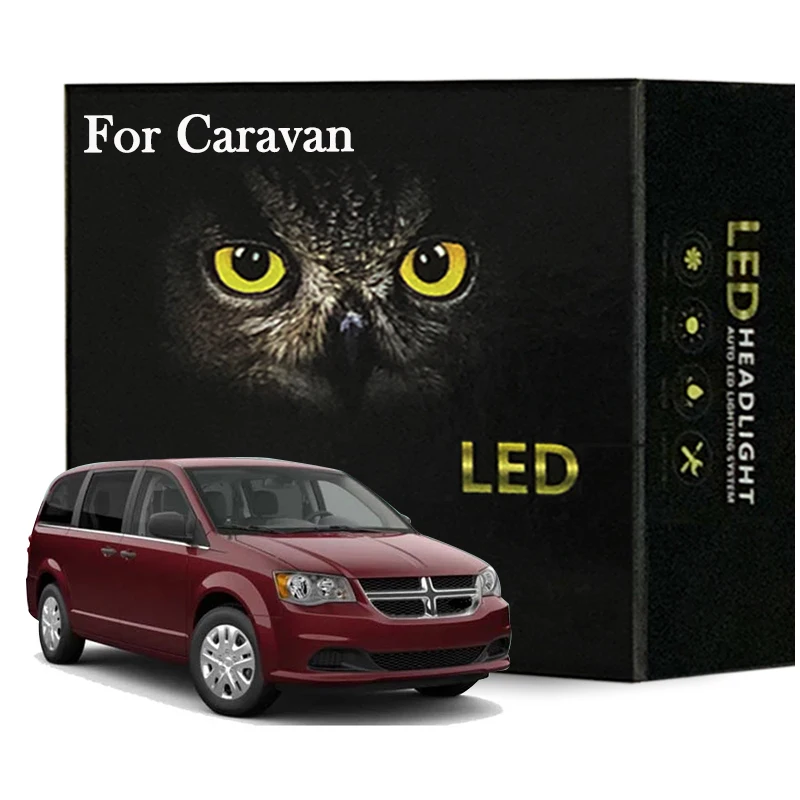 

Car Led Interior Light Kit For Dodge Grand Caravan 1996-2015 2016 2017 2018 2019 2020 LED Bulbs Canbus No Error