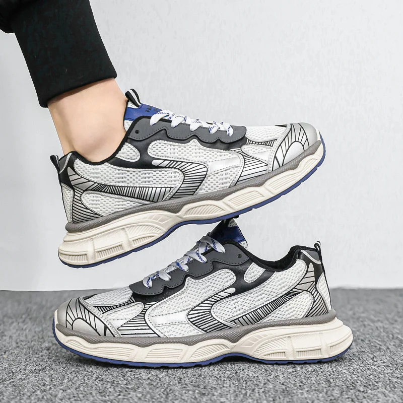 New Men's Marathon Running Shoes Outdoor Fitness Training Shoes Men's Classic Fashion Outdoor Sports Jogging Shoes