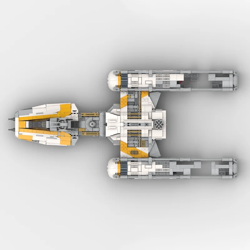 Фото Конструктор MOC «Звездный истребитель Y-Wing» (1914 деталей), модель для сборки, развивающая игрушка, подарок на Рождество №2