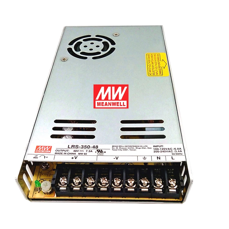 MEAN WELL LRS-350-48 DC 48V 7.3A 350 4 W высококачественный импульсный источник питания Meanwell AC/DC