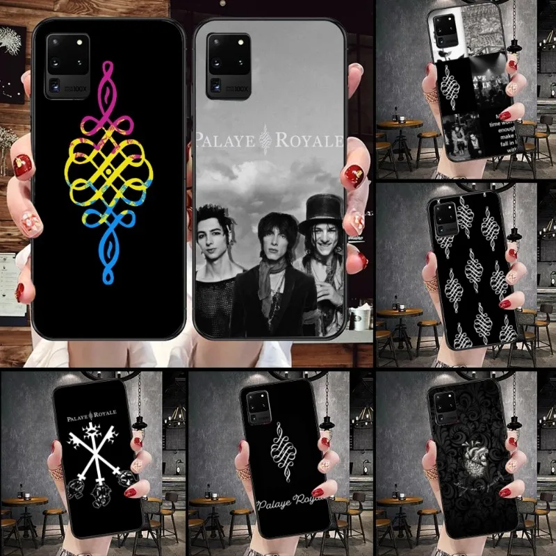 Чехол Palaye Royale для телефона Samsung Galaxy S6 S7 S8 S9 S10 S21 S22 Plus, сверхмягкий черный чехол для телефона
