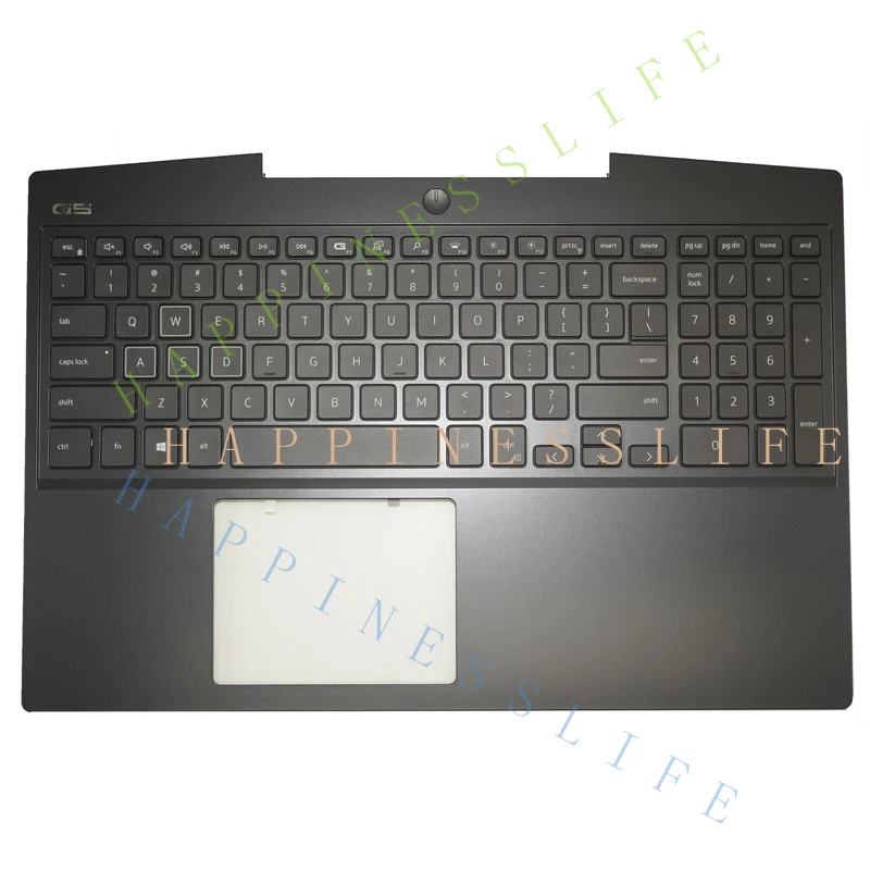 Фото Новый верхний корпус Palmre с RGB-подсветкой клавиатуры (US) для Dell G5 15 5500 01RPF5 1RPF5 №1