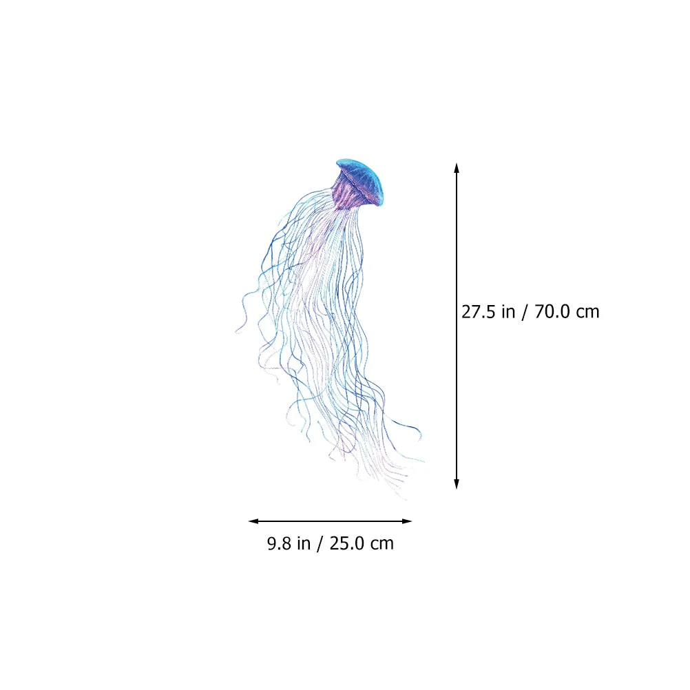 1 Набор настенные наклейки Морская Медуза | Наклейки для стен