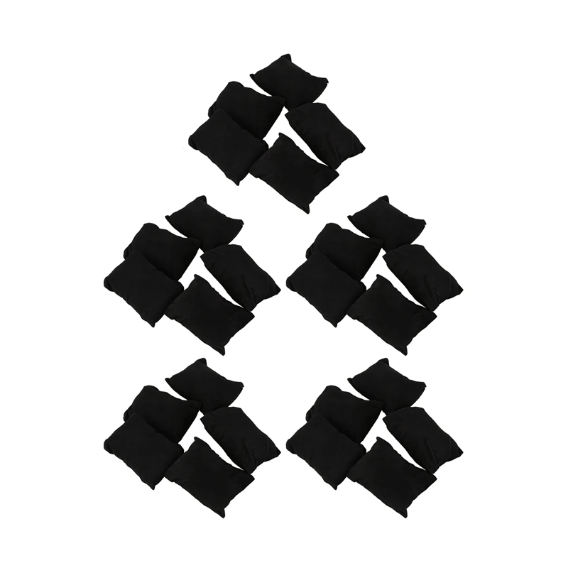 

25 x Velvet Bracelet Watch Jewelry Display Pillow Black