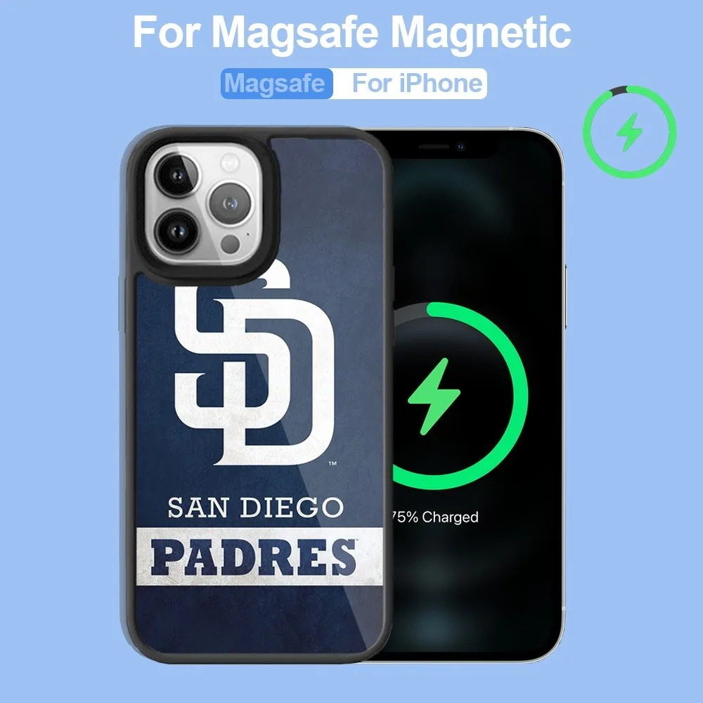 Чехол для iPhone 14 13 12 11 15 Pro Max Plus Mini Magsafe с беспроводной зарядкой