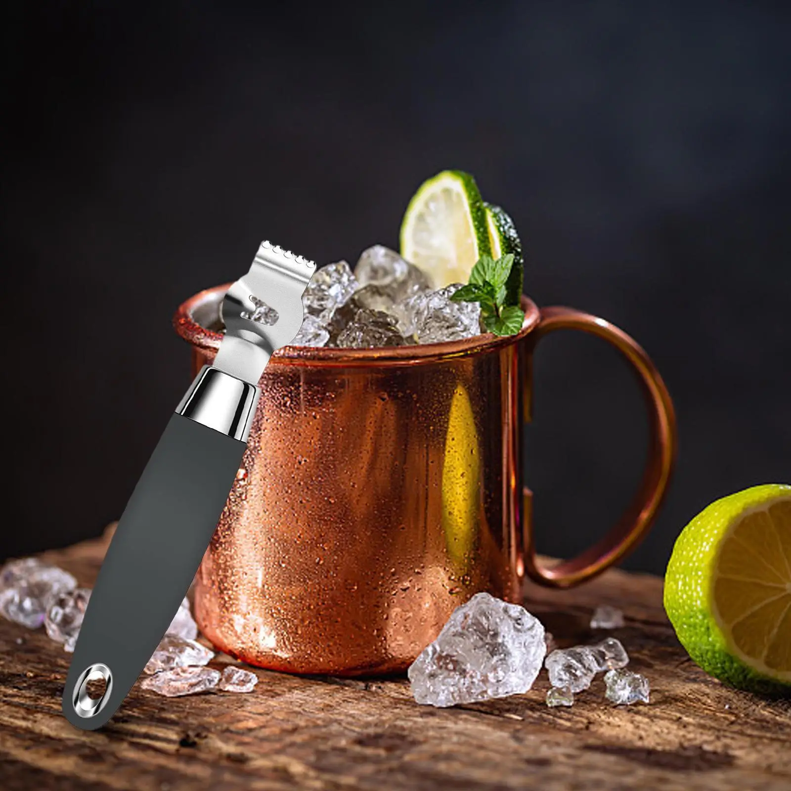 New Steel Lemon Zester Citrus Grater Lime Accessories Gadgets Bar Tool Knife Fruit Kitchen Zest Peeling V8I9 |