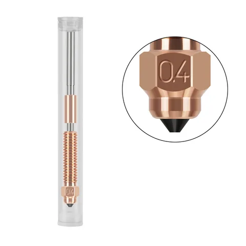 Медно-титановое сопло для Creality K1 Max K1C Ender-3 V3 0.2 0.4 0.6 0.8 мм