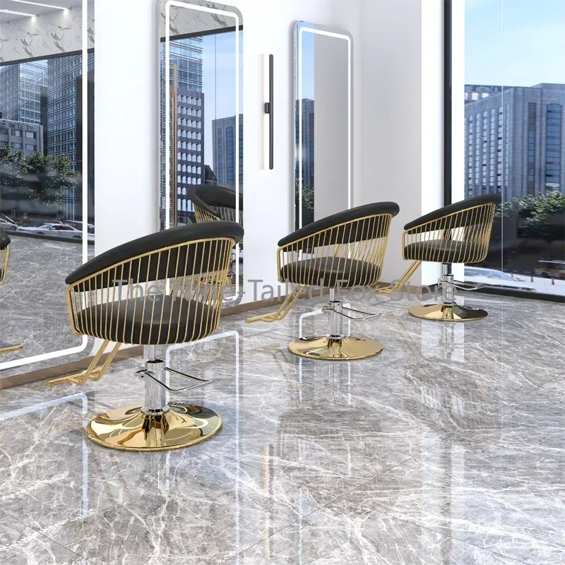 Подъемник розовое парикмахерское кресло персонализированное роскошное ретро