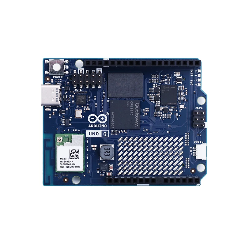 Фото Плата разработки QRB2210 + STM32U585, 3D-графика на базе графического процессора Adreno, совместимость с UNO Q, поддержка Arduino IDE №3