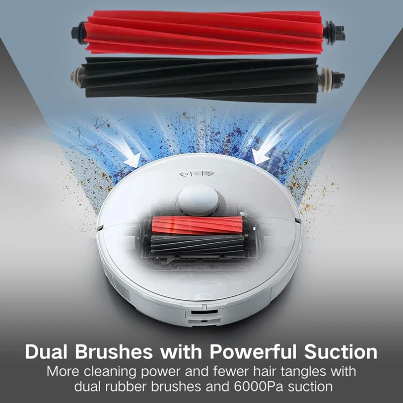 Для Roborock Q5 MAX + / Duoroller аксессуары для робота-пылесоса сменная основная боковая