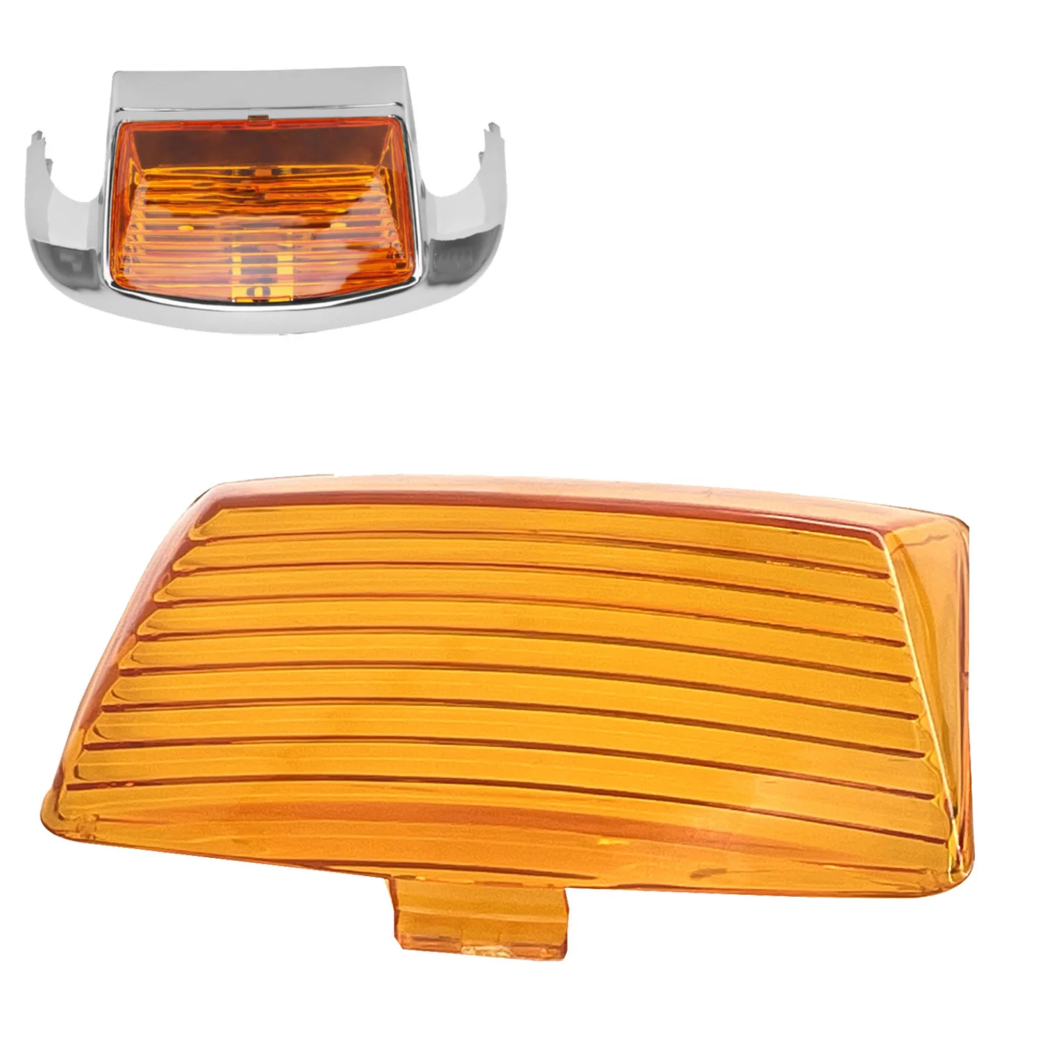 

Янтарный передний, задний, АБС, грязезащитный наконечник крыла, крышка объектива лампы для Harley Glide FLHTCU FLSTC HLHT FLHR FLHRC