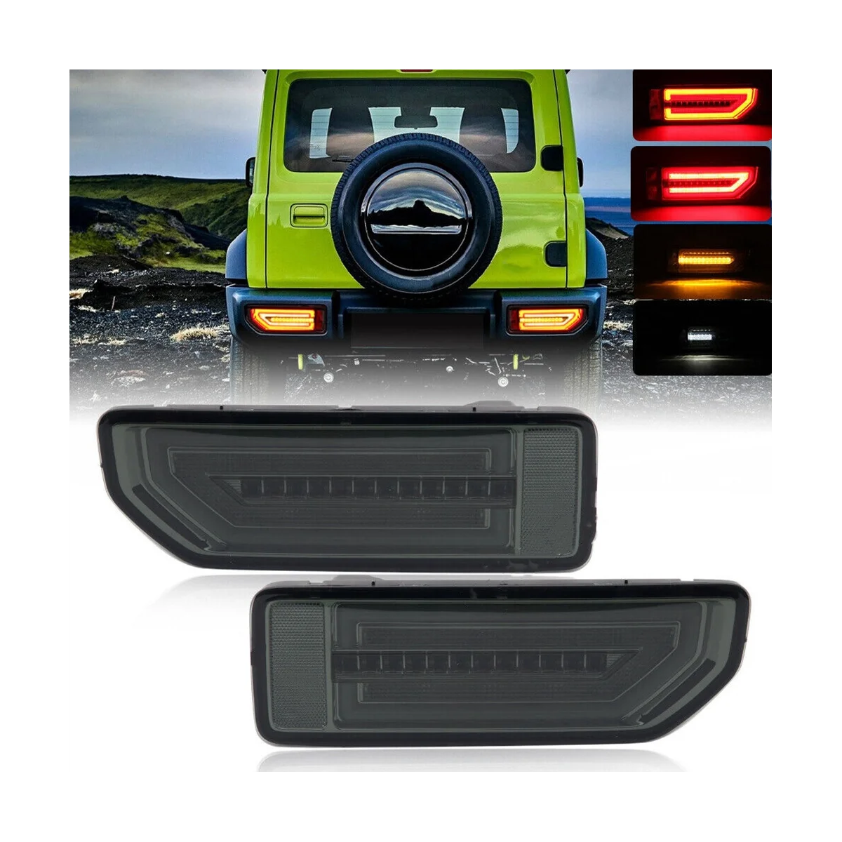 Автомобильный задний фонарь с отражателем для Suzuki JIMNY 2019-2021 стояночный тормоз