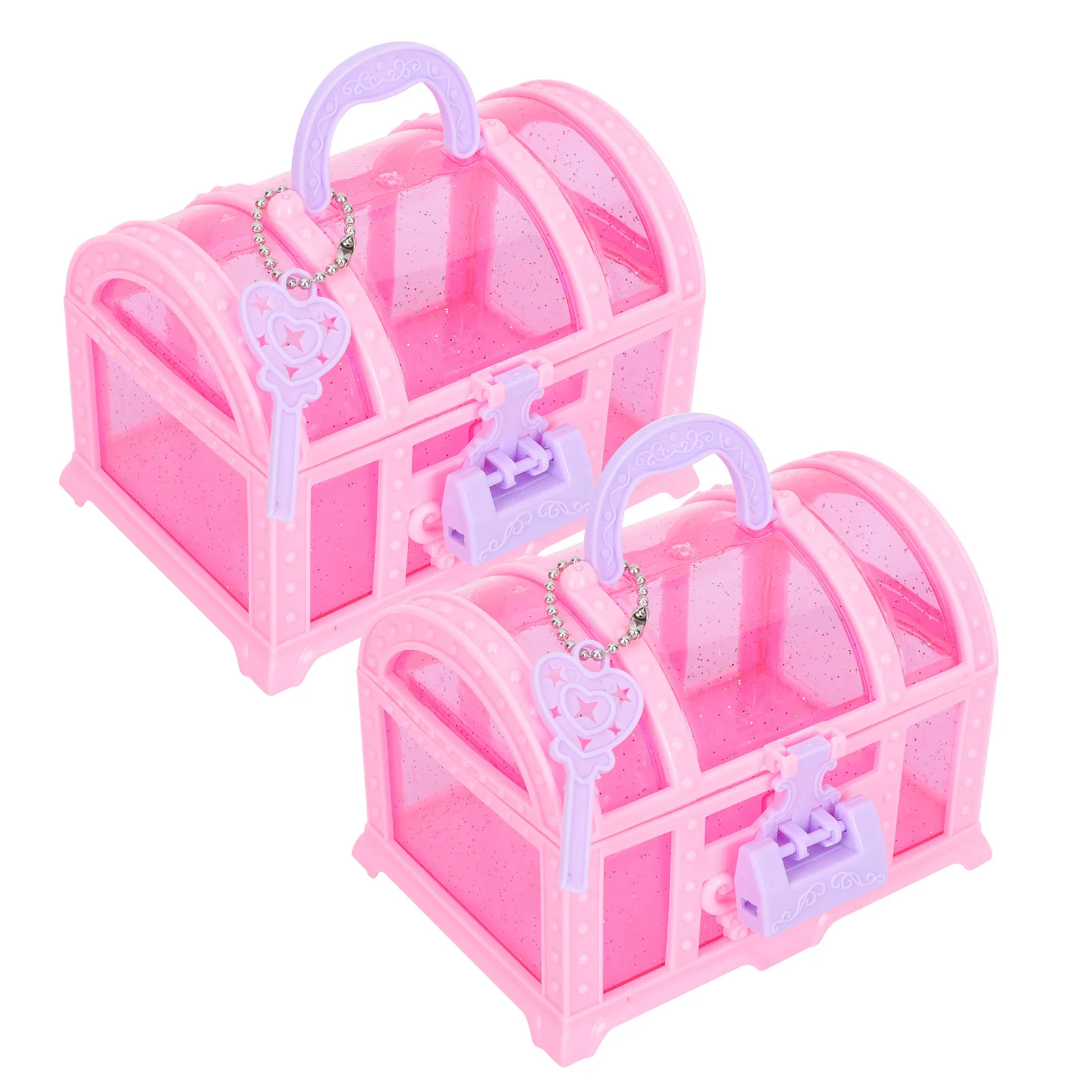 

Box Treasure Jewelry Girls Keepsake Boxes Little Girl Kids Gift Case Toy Trinket Mini Lock Toys Makeup Pretend Toddler Suitcase