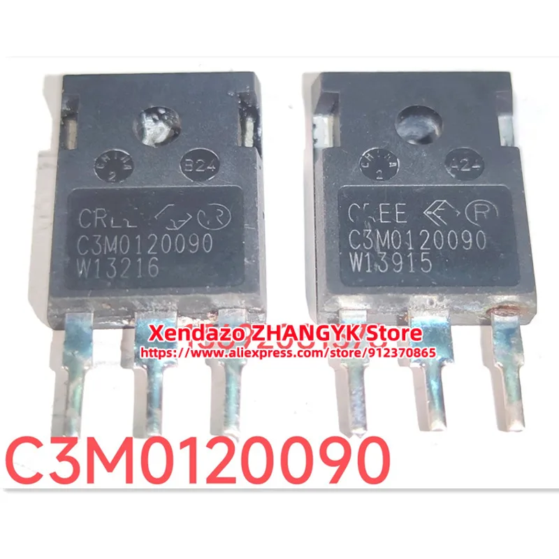 

5pcs C3M0120090 27A 900V High Power Silicon Carbide MOS Field Effect Tube Original Used Goods