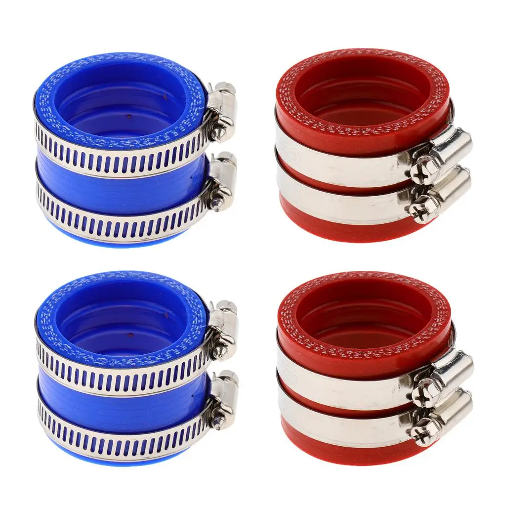 

4-Piece Carburetor Intake Interface Adapter Boot Motorbike