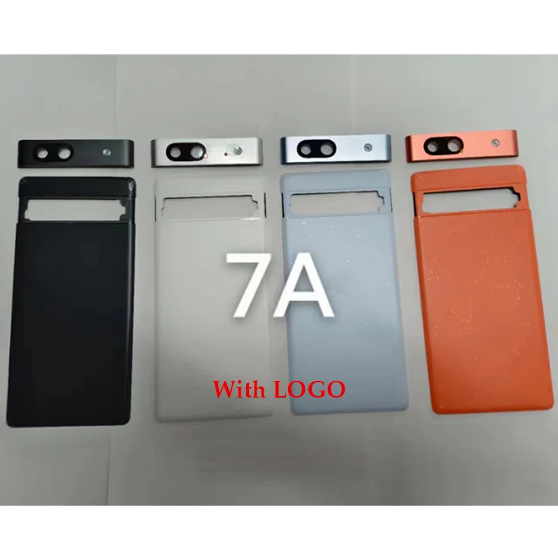 Задняя крышка для Google Pixel 7A запасная задняя батарейного отсека стекло телефона