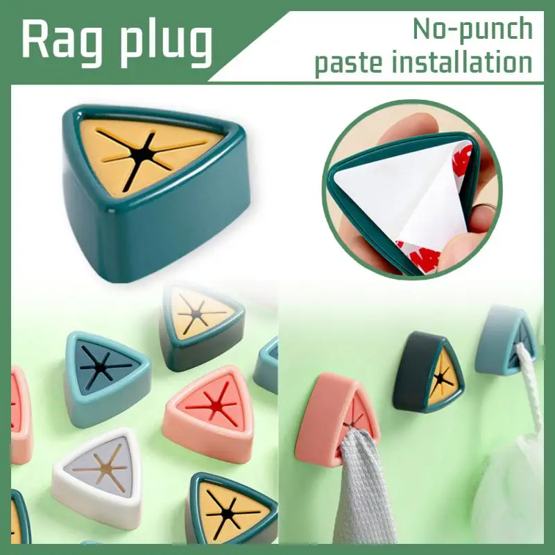 

Towel Plug Holder Sucker Towels Storage Rack Washing Cloth Hanger Rag Clip Bathroom Organizer Kitchen Storage Hooks Punch Free