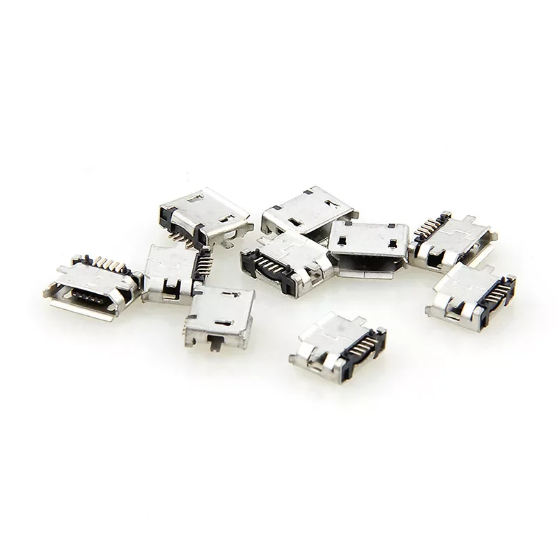

10 PCS Micro USB MK5P 5pin Female Connector Micro USB Charging Socket Straight