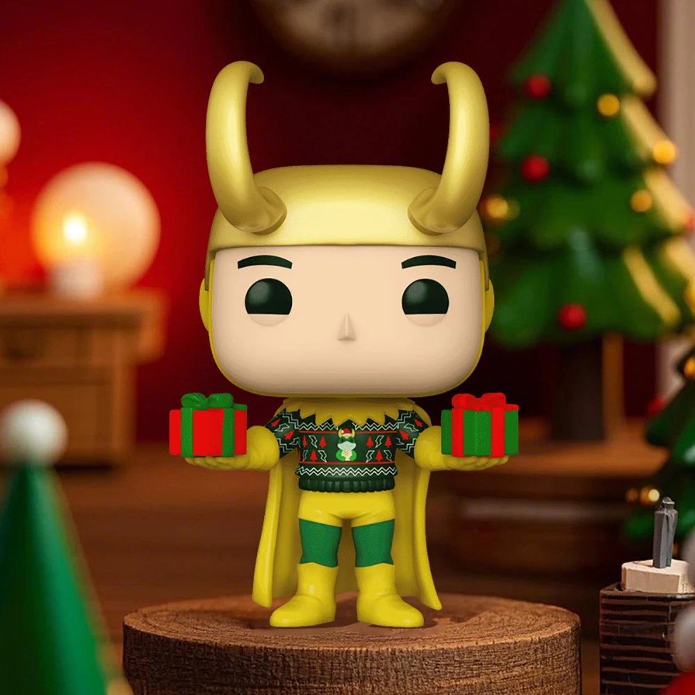 Funko POP Marvel фигурки Локи Человек-паук Халк