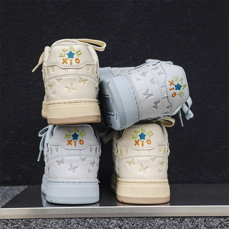 2024 новые удобные туфли со звездами-бабочками мужские и женские классические