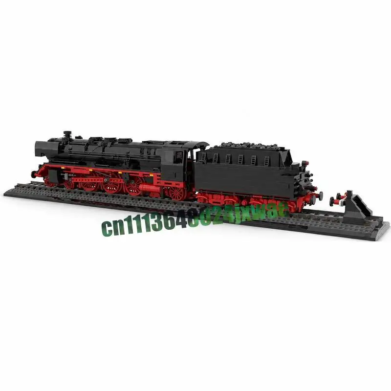 Фото 2163 детали, модель паровоза DRG Class 01 немецких железных дорог, конструктор MOC, развивающая игрушка для самостоятельной сборки, популярный подарок №3