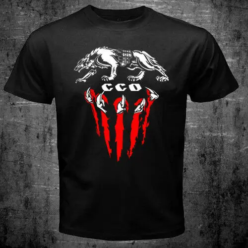 Ukraine Special Operations Forces Wolf Logo Military Army T-Shirt. Premium Cotton Short Sleeve O-Neck Mens T Shirt New S-3XL