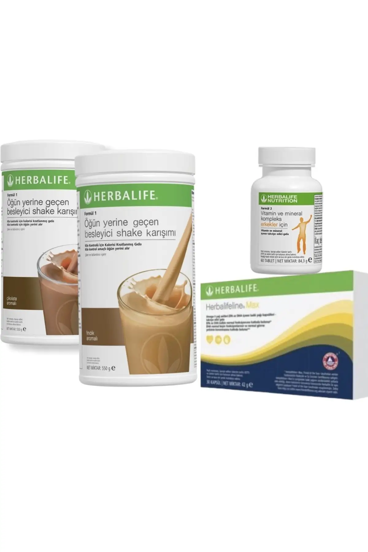 

Men's Weight Gain Set (monthly Package 2 Shake Omega And Vitamin)