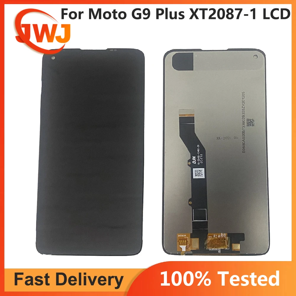 Оригинальный ЖК-дисплей для Motorola Moto G9 Plus с сенсорным дигитайзером в сборе Play Diaplsy