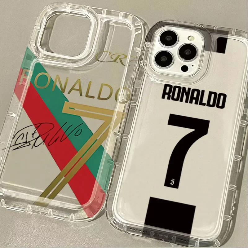 Spuerstar M-messi-CR77 Case for Samsung Galaxy S24 Ultra S23 S22 S21 FE S20 Plus Note 20 10 Pro A34 A54 A33 A53 Silicone Cover