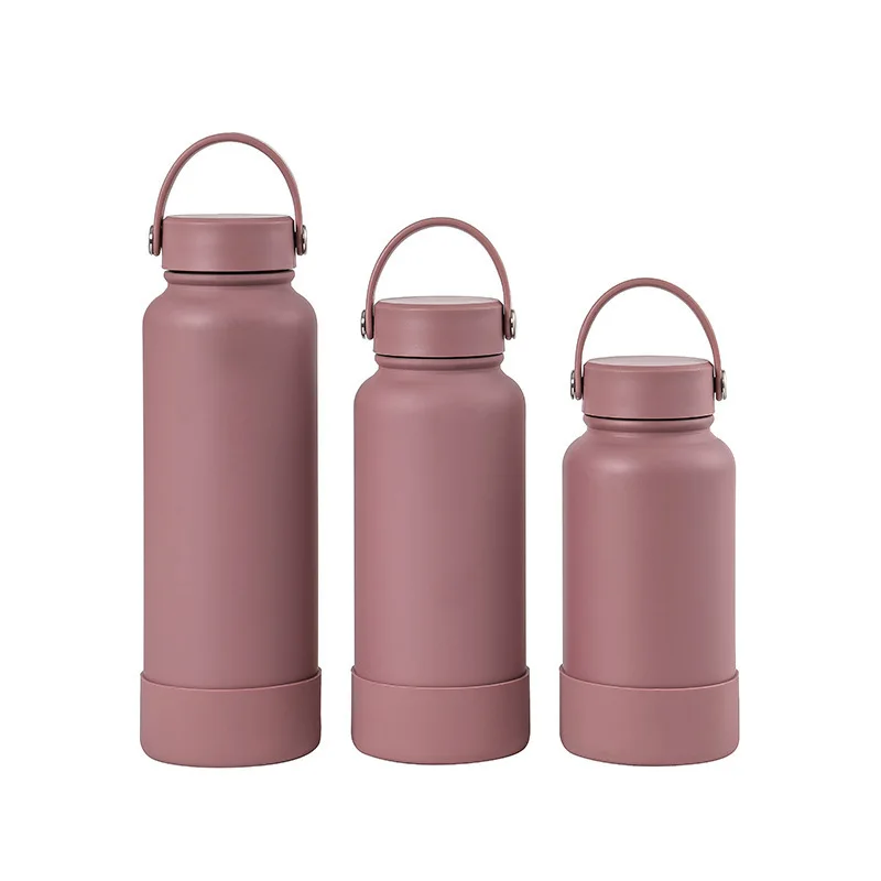 

600MLPortable Thermos Cup Outdoor Sports Water Bottle Travel Pot 304 Stainless Steel Vacuum Sports Kettle