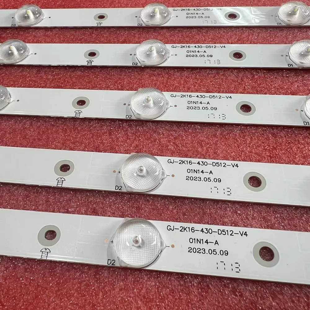 Светодиодная лента-подсветка 12LED для 43PUS6551 43PUS6401 LB43014 V0_00 43PUS6501 43PUS6101 43PUS6201 TPT430U3