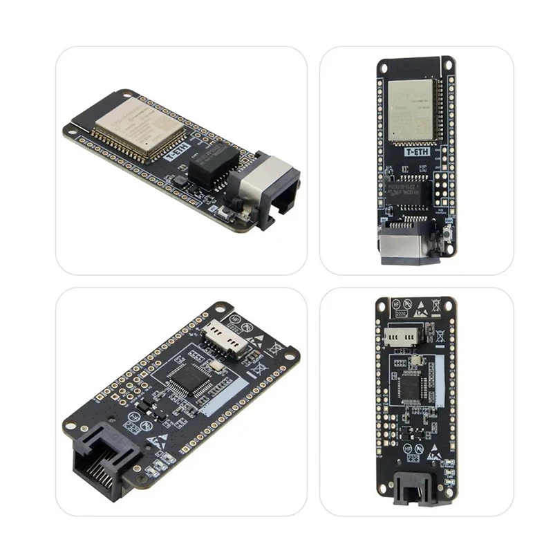 Макетная плата T-ETH-Lite W5500 модуль Ethernet ESP32-S3-Поддержка TF расширяемая мощность POE щит