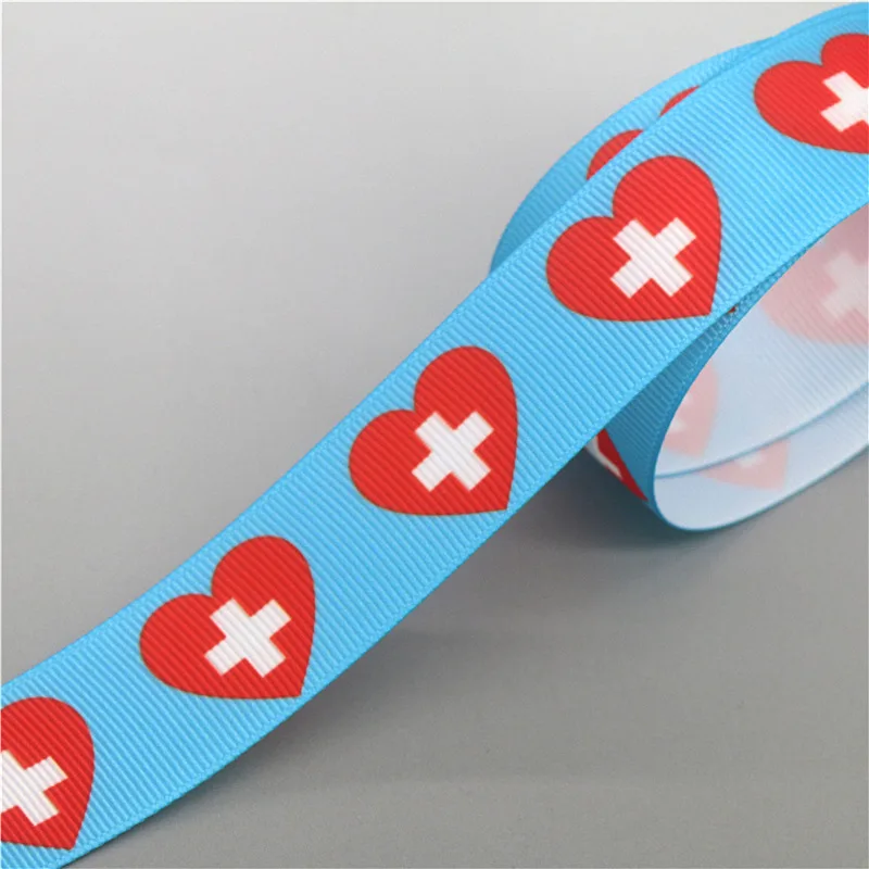 DHK 50 ярдов Brave Life Love Happy Hwlf Wwjd печатная лента из репсовой ленты аксессуары