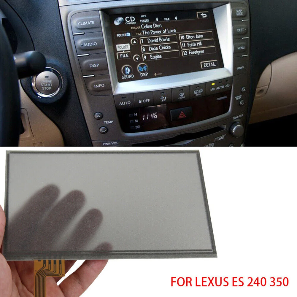 

Прочный сенсорный экран, стекло дигитайзер 1x 7 "для LEXUS (CSV40) ES240 LTA070B510F LTA070B511F для Lexus ES240 ES350