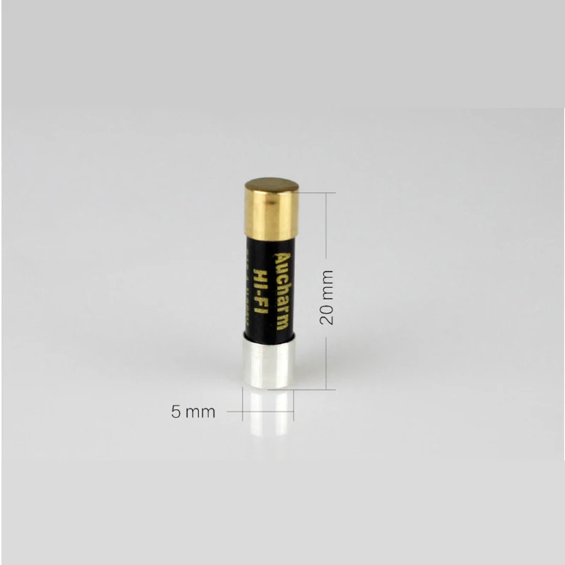 DLHiFi Aucharm 5X20 HiFi линия серебряного сплава нано-плавка трубки аудио 0,5 1A 2A 3,15A 4A 5A 6,3A 8A 10A 15A 13A для CD усилителя ЦАП включен.