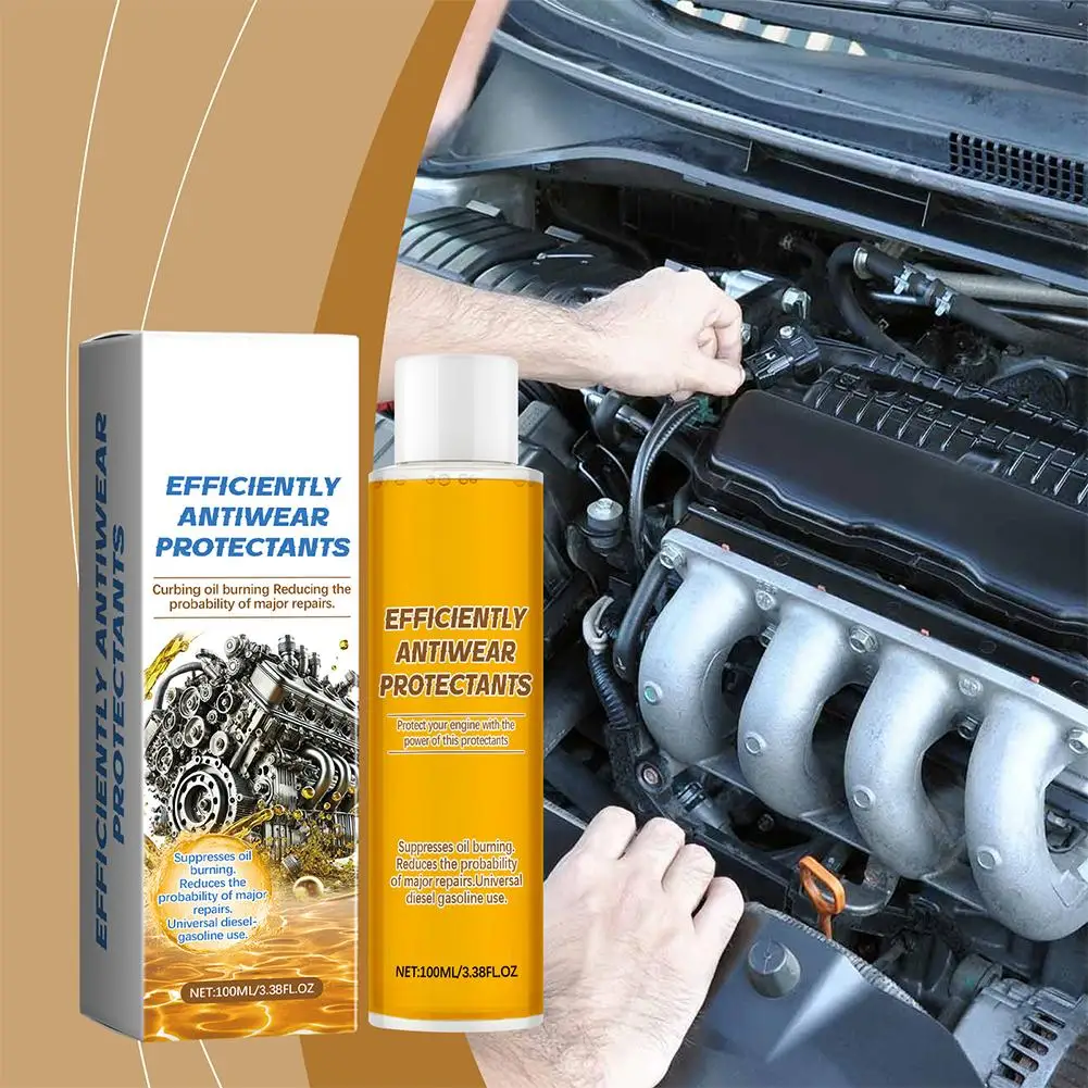 Масло для защиты двигателя нано противоизносостойкое вещество 100 мл присадка