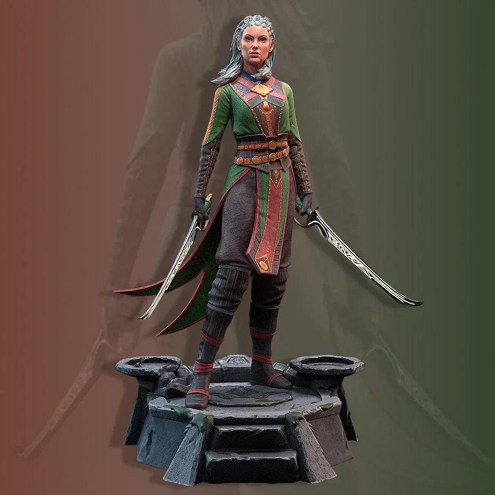 Фигурка Jaheira 1:16 миниатюрная фигурка набор моделей из смолы комплект неокрашенных